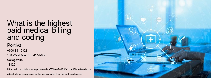 What is the highest paid medical billing and coding