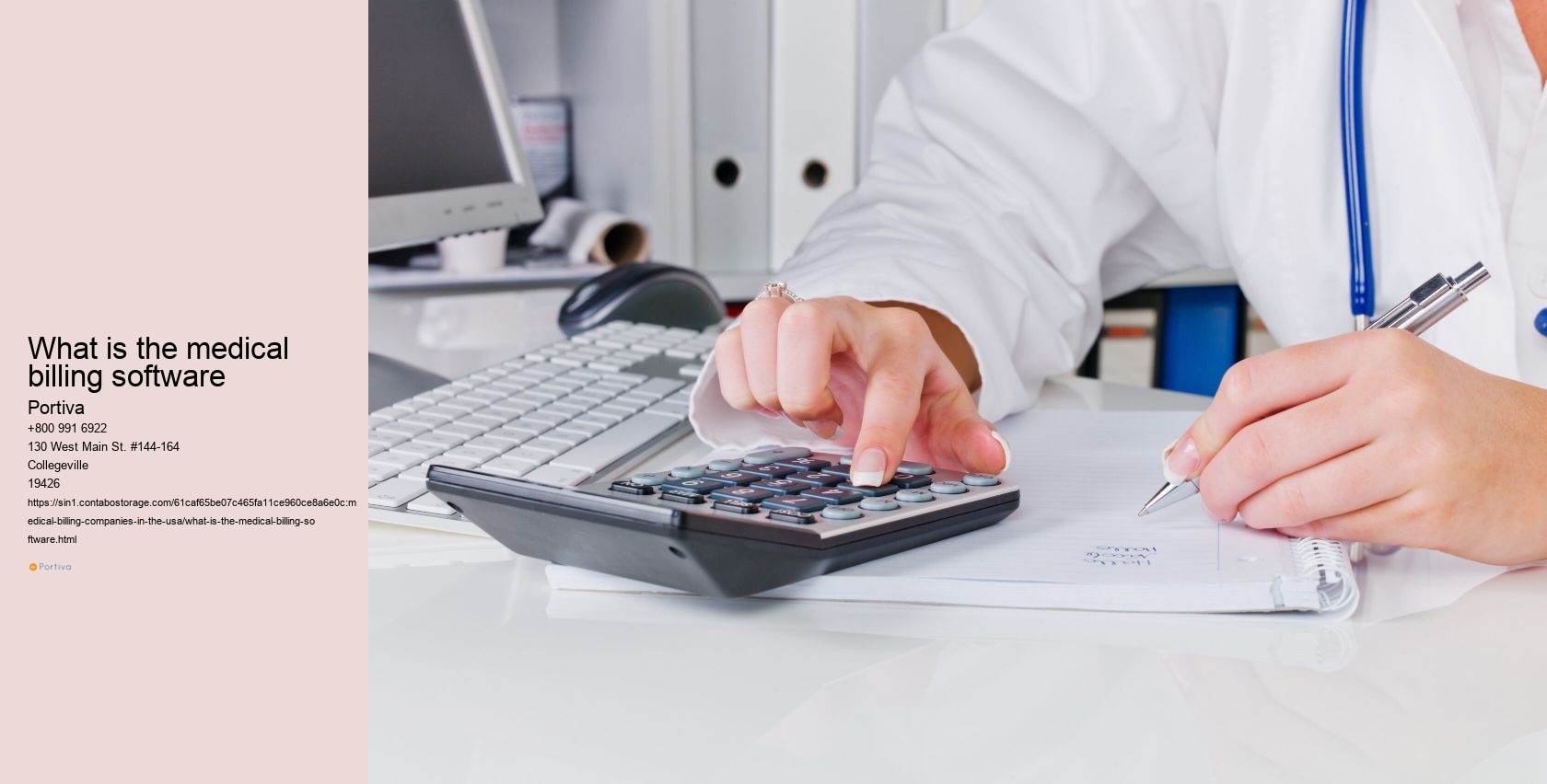 What is the medical billing software
