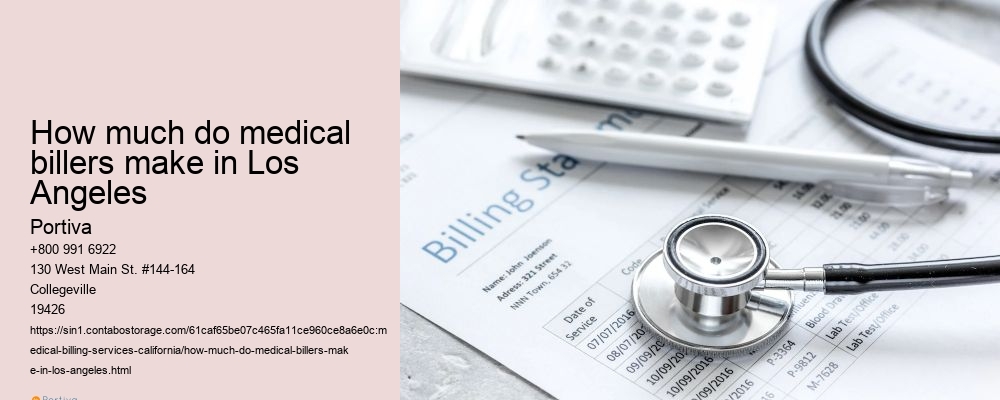 How much do medical billers make in Los Angeles