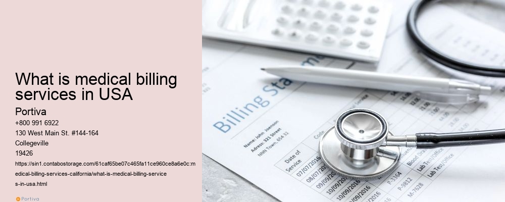What is medical billing services in USA