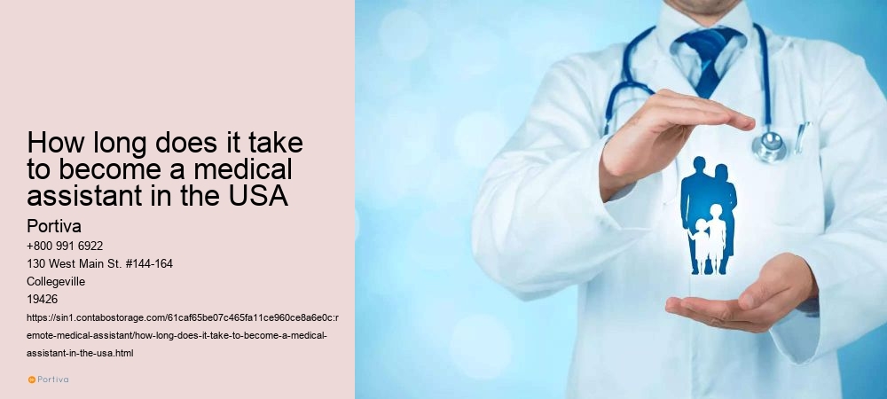 How long does it take to become a medical assistant in the USA