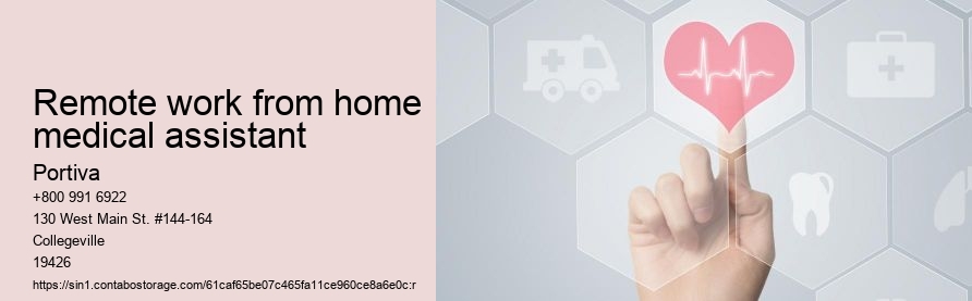 remote work from home medical assistant