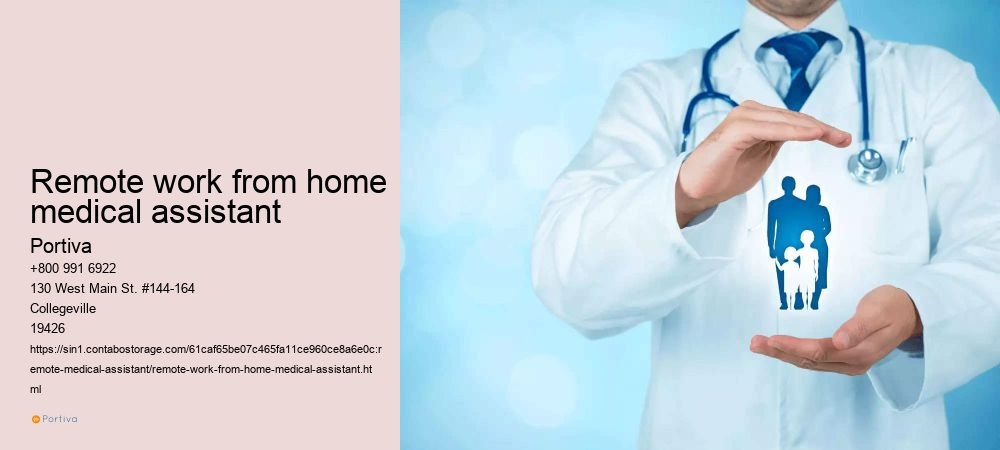 remote work from home medical assistant