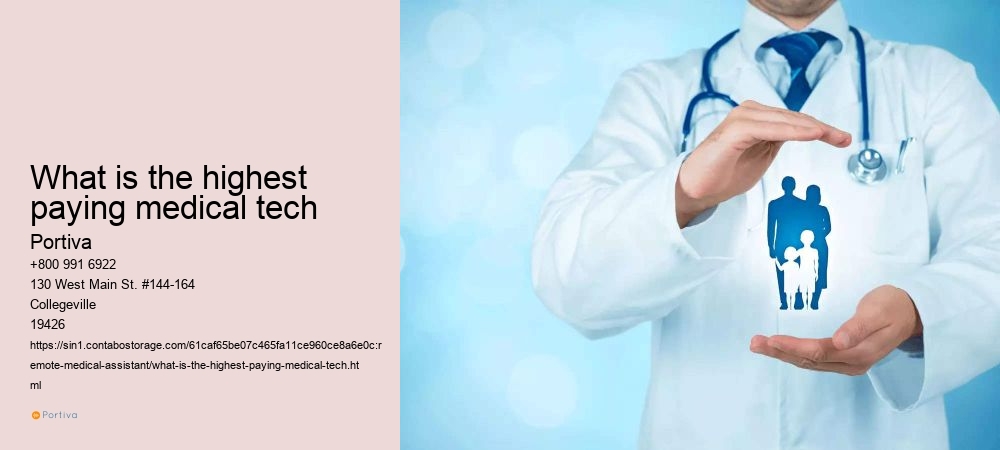 What is the highest paying medical tech