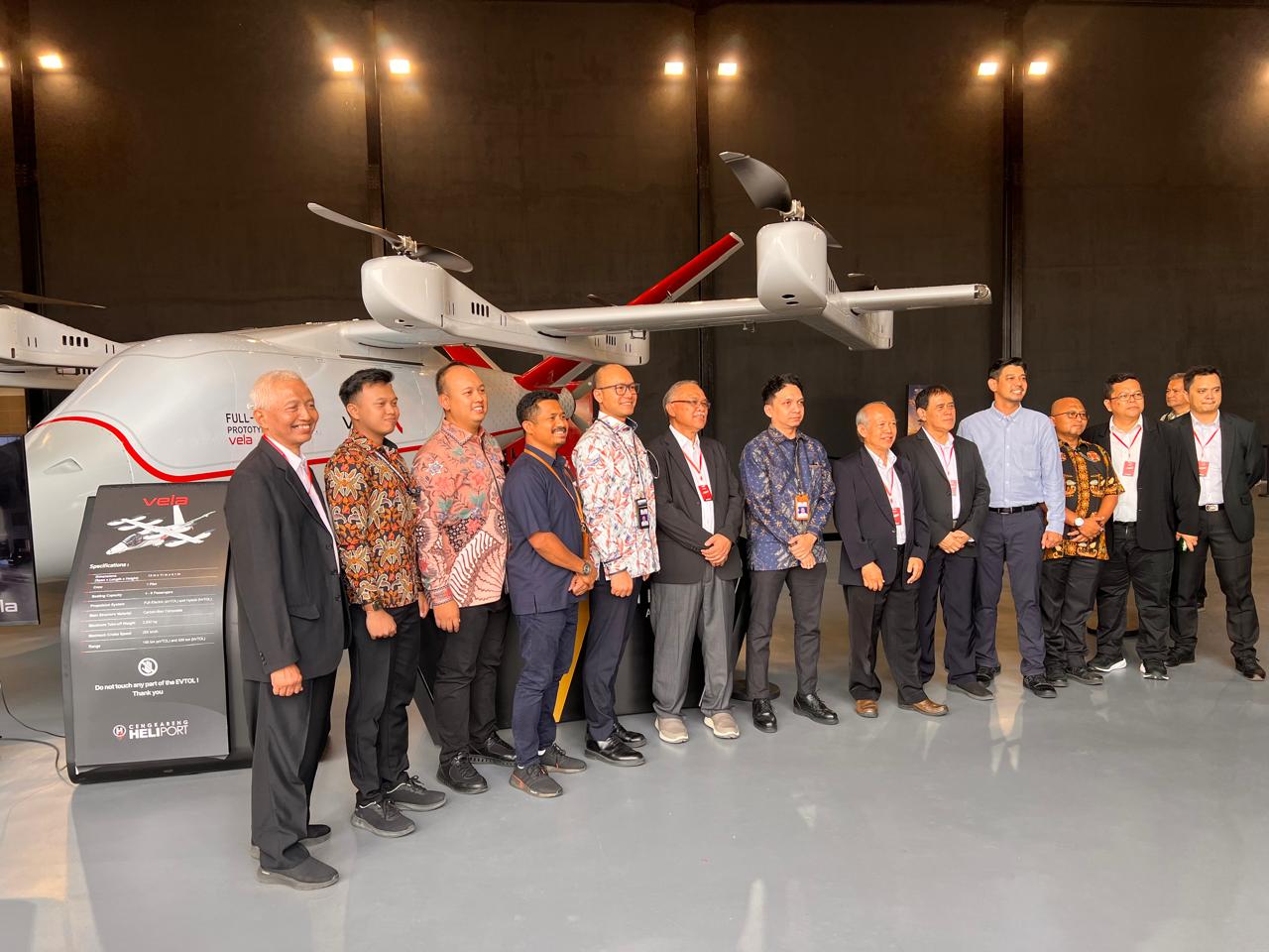 Helikopter Listrik Vela: Karya Anak Bangsa Siap Mengudara