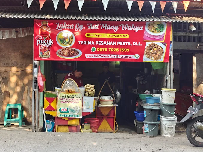 Laksa Gang Aut Khas Bogor “Mang Wahyu” Cita Rasa Autentik yang Bertahan Sejak 1995