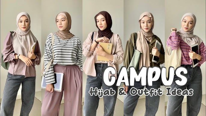 5 Gaya Hijab Casual yang Tetap Chic Buat ke Kampus dan Hangout