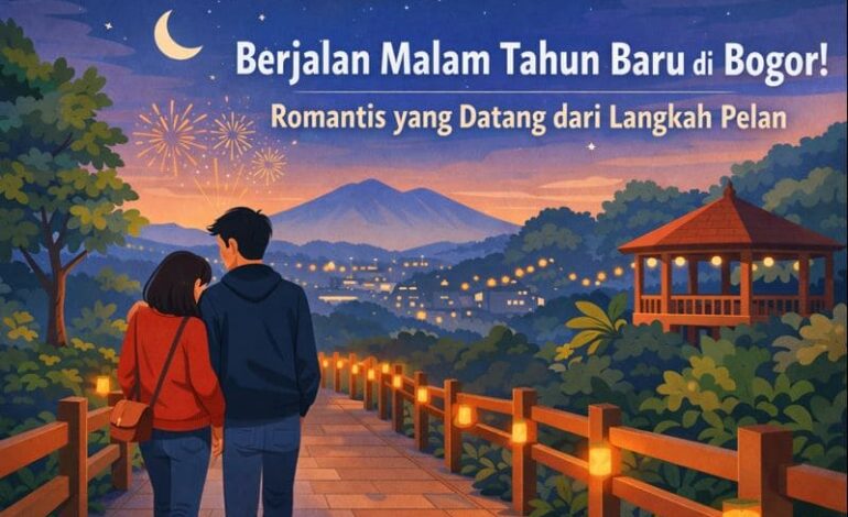 Berjalan Malam Tahun Baru di Bogor! Romantis yang Datang dari Langkah Pelan