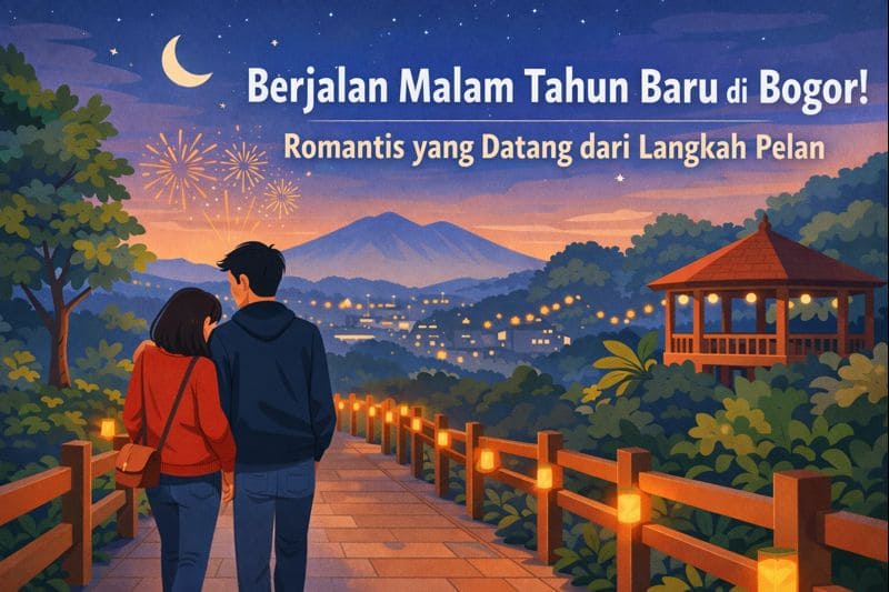 Berjalan Malam Tahun Baru di Bogor! Romantis yang Datang dari Langkah Pelan
