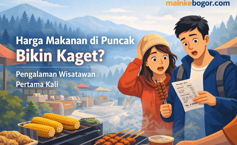 Harga Makanan di Puncak Bikin Kaget? Pengalaman Wisatawan Pertama Kali