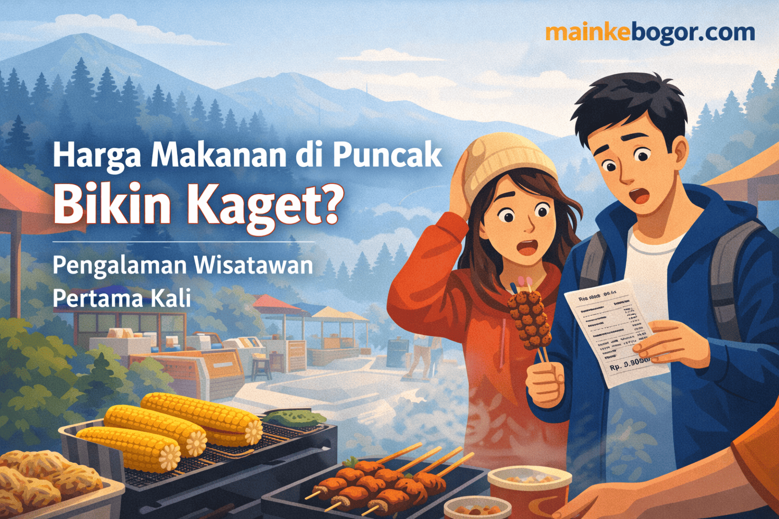 Harga Makanan di Puncak Bikin Kaget? Pengalaman Wisatawan Pertama Kali