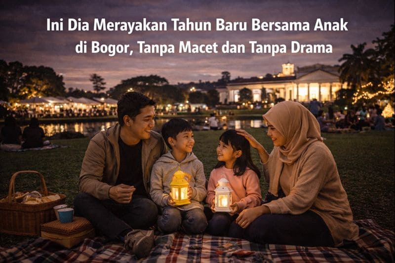 Ini Dia Merayakan Tahun Baru Bersama Anak di Bogor, Tanpa Macet dan Tanpa Drama