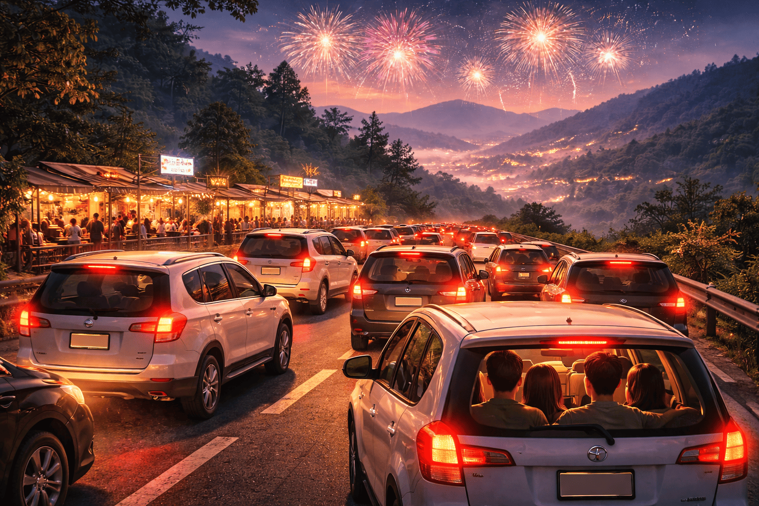 Jika Tahun Baru di Puncak Berujung Macet, Ini Spot Singgah yang Masih Masuk Akal