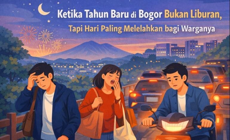 Ketika Tahun Baru di Bogor Bukan Liburan, Tapi Hari Paling Melelahkan bagi Warganya