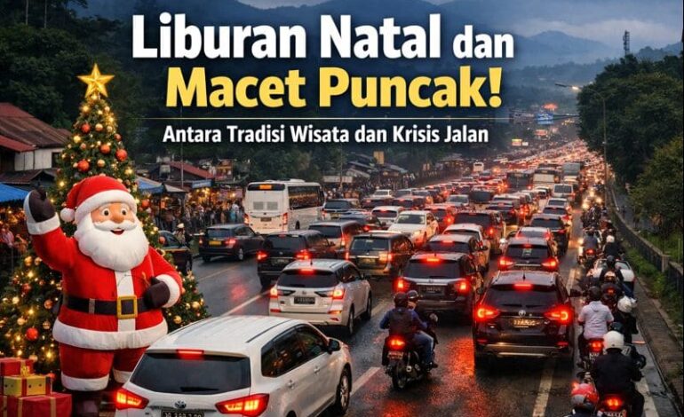 Liburan Natal dan Macet Puncak! Antara Tradisi Wisata dan Krisis Jalan