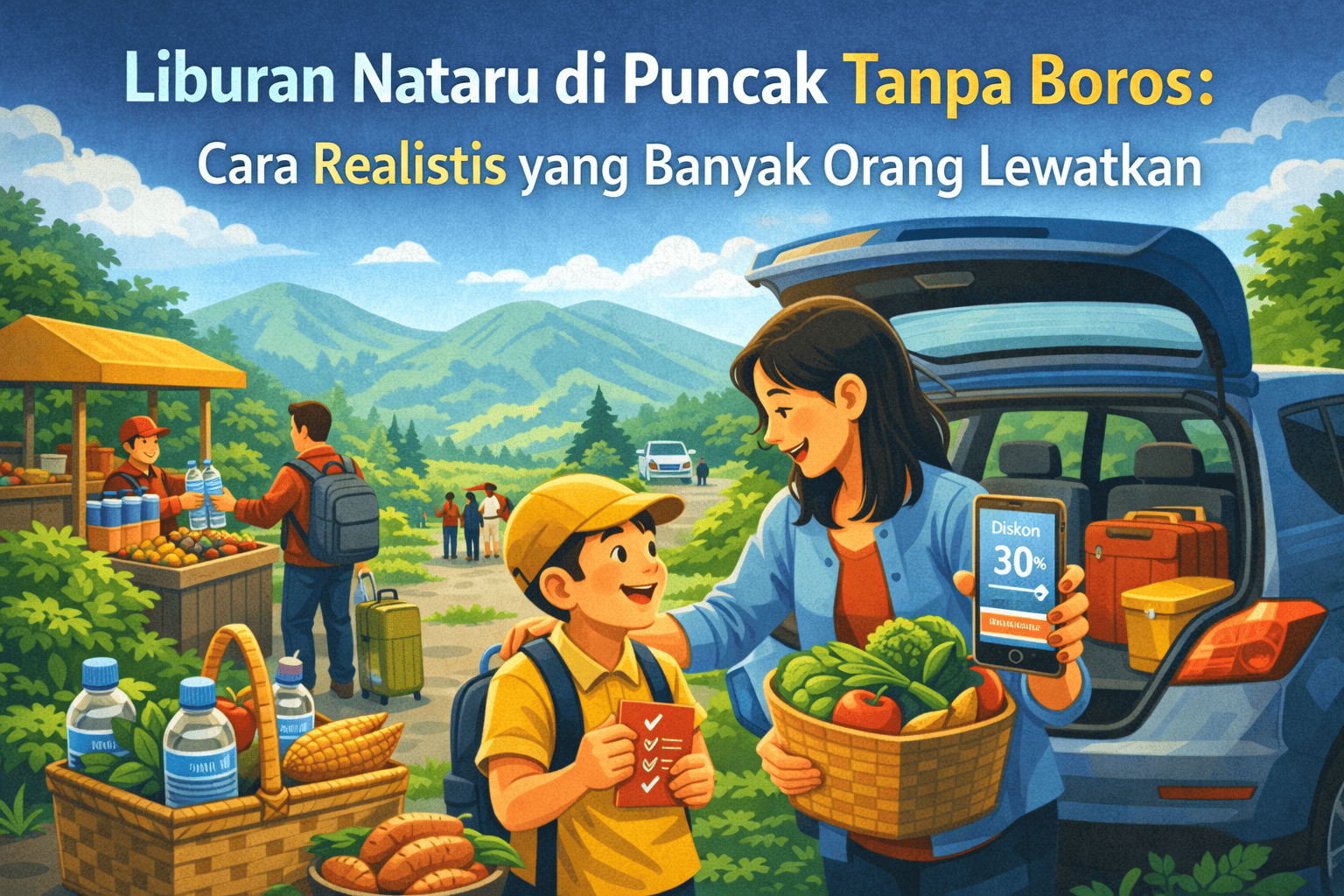 Liburan Nataru di Puncak Tanpa Boros Cara Realistis yang Banyak Orang Lewatkan