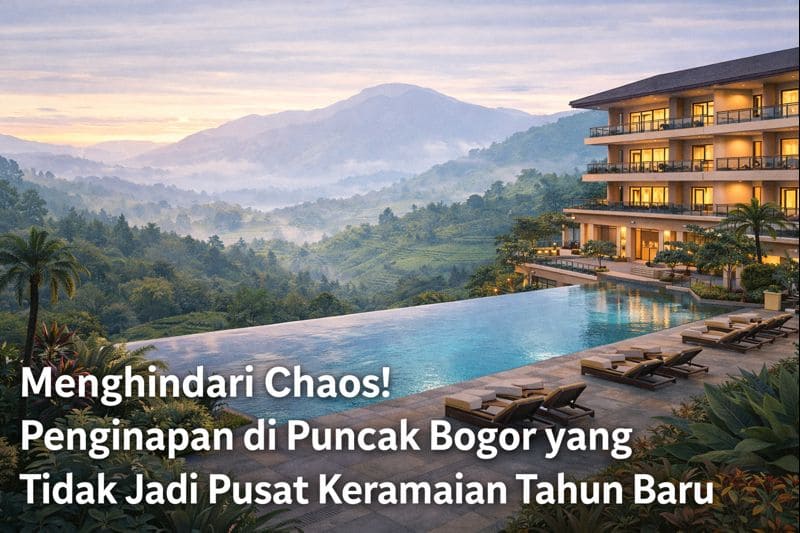 Menghindari Chaos! Penginapan di Puncak Bogor yang Tidak Jadi Pusat Keramaian Tahun Baru