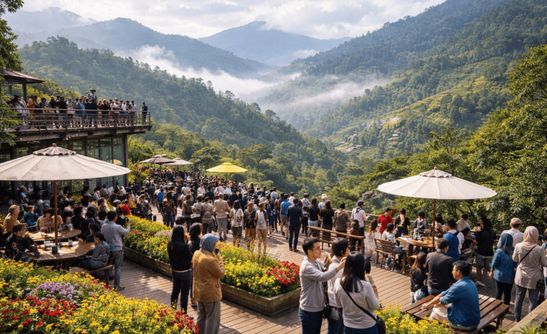 Menghindari Kerumunan! Rekomendasi Spot Tahun Baru di Puncak yang Jarang Disentuh