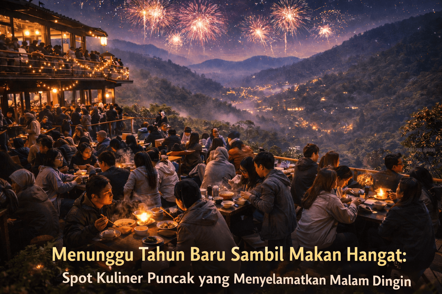 Menunggu Tahun Baru Sambil Makan Hangat: Spot Kuliner Puncak yang Menyelamatkan Malam Dingin