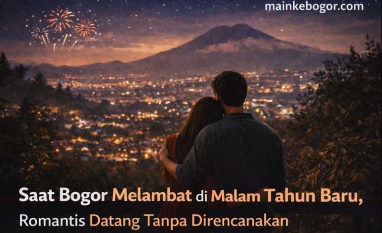 Saat Bogor Melambat di Malam Tahun Baru, Romantis Datang Tanpa Direncanakan