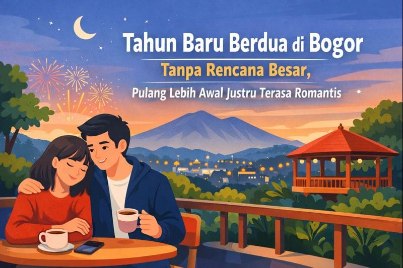 Tahun Baru Berdua di Bogor Tanpa Rencana Besar, Pulang Lebih Awal Justru Terasa Romantis