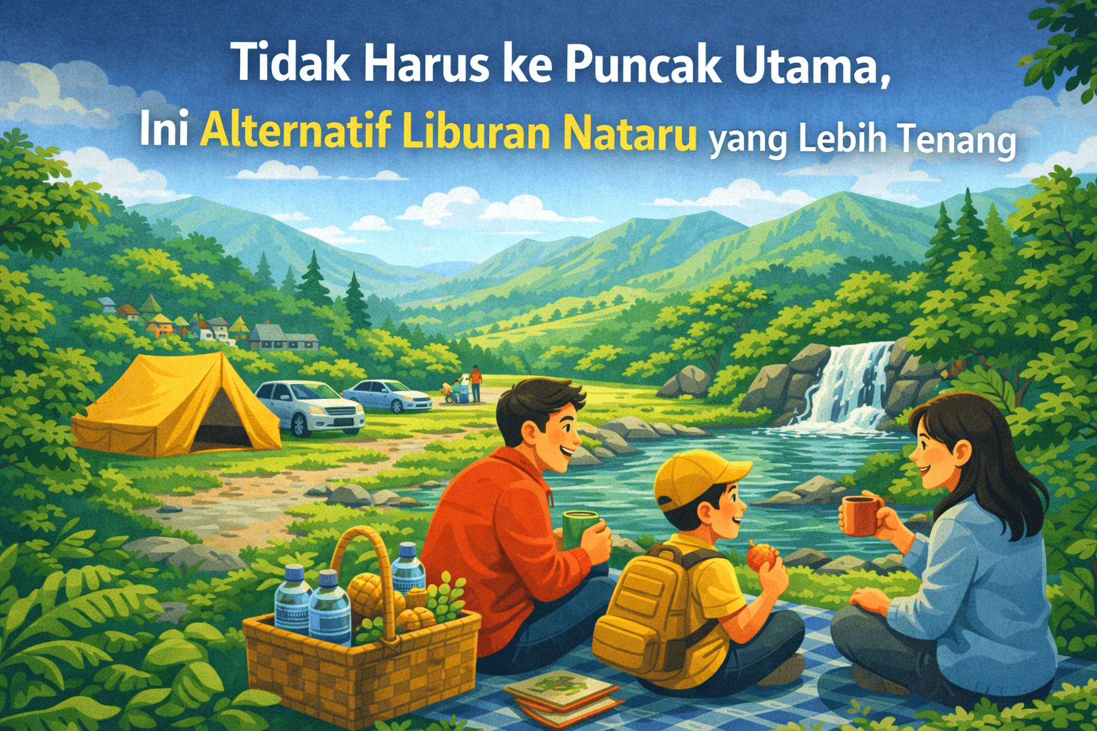 Tidak Harus ke Puncak Utama, Ini Alternatif Liburan Nataru yang Lebih Tenang