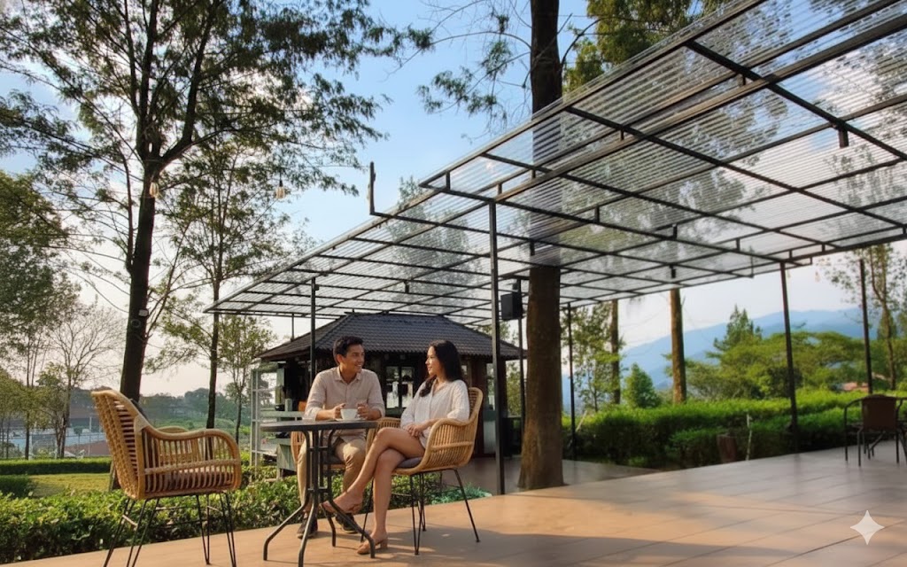 Cafe Date Romantis di Puncak! Ketika Kabut, Kopi Hangat, dan Perasaan Bertemu