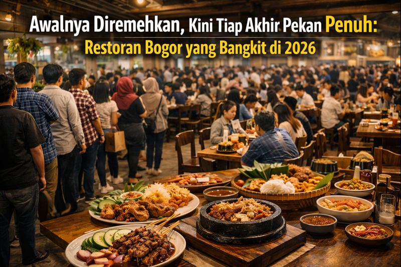Awalnya Diremehkan, Kini Tiap Akhir Pekan Penuh: Restoran Bogor yang Bangkit di 2026