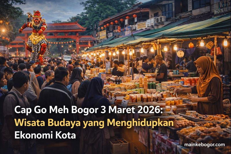 Cap Go Meh Bogor 3 Maret 2026: Wisata Budaya yang Menghidupkan Ekonomi Kota