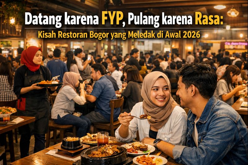 Datang karena FYP, Pulang karena Rasa: Kisah Restoran Bogor yang Meledak di Awal 2026
