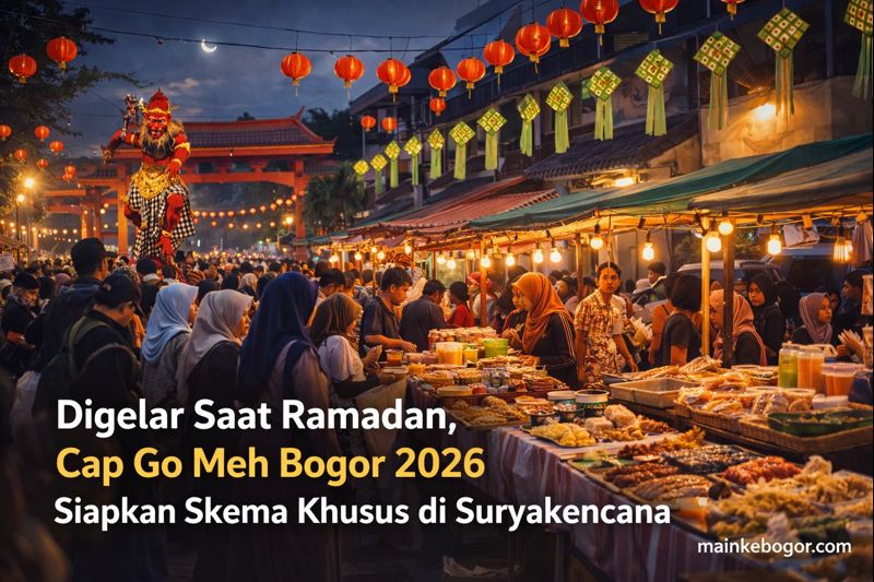 Digelar Saat Ramadan, Cap Go Meh Bogor 2026 Siapkan Skema Khusus di Suryakencana