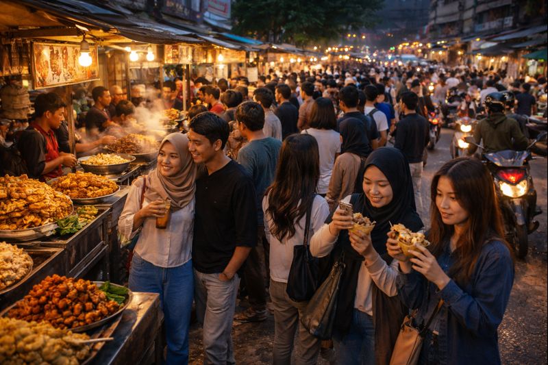 Ketika Cibinong Jadi Tujuan Kuliner: Akhir Pekan, Konten, dan Perburuan yang Tak Pernah Usai