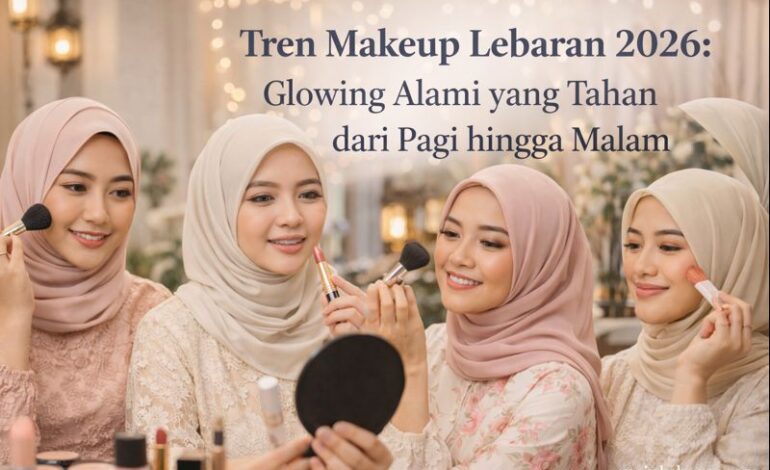 Tren Makeup Lebaran 2026: Glowing Alami yang Tahan dari Pagi hingga Malam