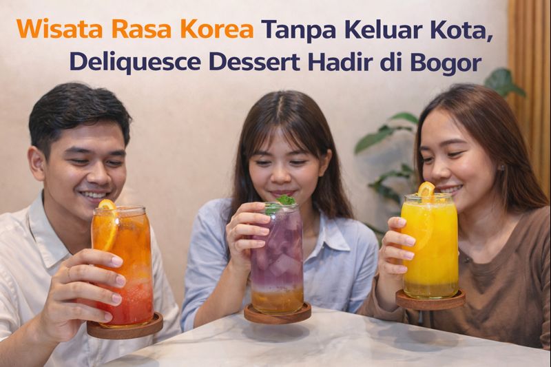 Wisata Rasa Korea Tanpa Keluar Kota, Deliquesce Dessert Hadir di Bogor! Kamu Wajib Datang