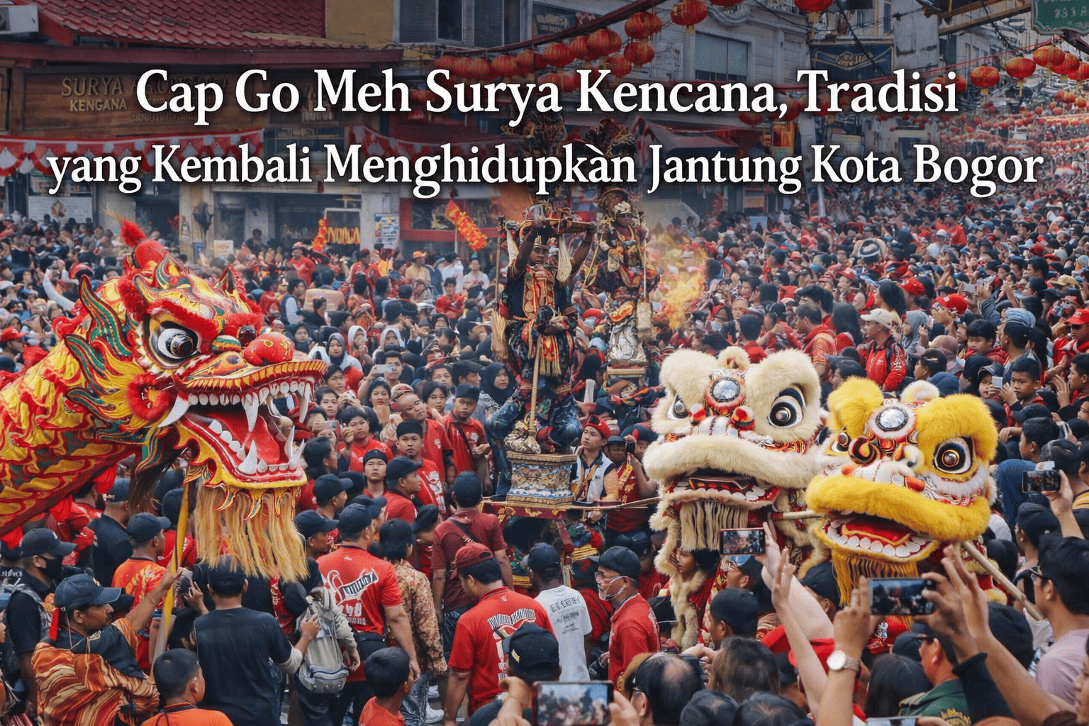 Cap Go Meh Surya Kencana Bogor Segera Digelar, Tradisi dan Ribuan Warga Kembali Bersatu