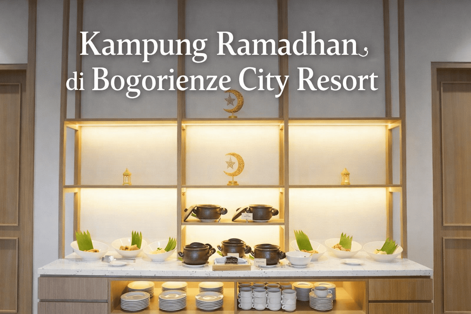 Kampung Ramadhan di Bogorienze City Resort, Iftar Nusantara Rp150 Ribu di Bogor