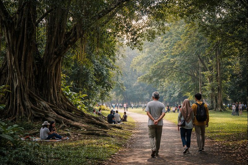 Bukan Sekadar Taman, Kebun Raya Bogor Adalah Ruang Diam di Tengah Kota