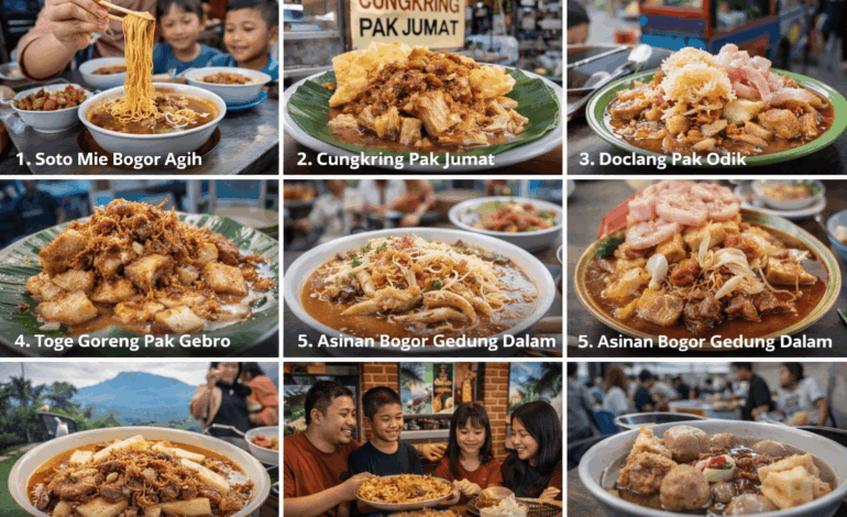 10 Kuliner Bogor Murah Meriah untuk Keluarga, Enak dan Ramah di Kantong