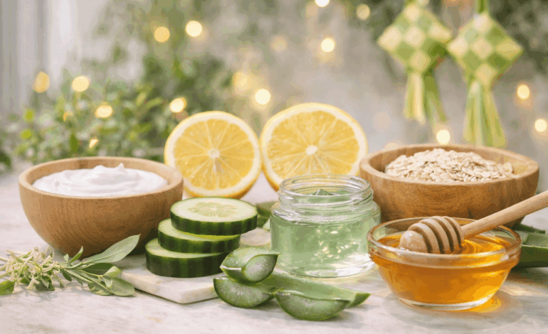 7 Cara Alami Agar Wajah Glowing Saat Lebaran Tanpa Skincare Mahal