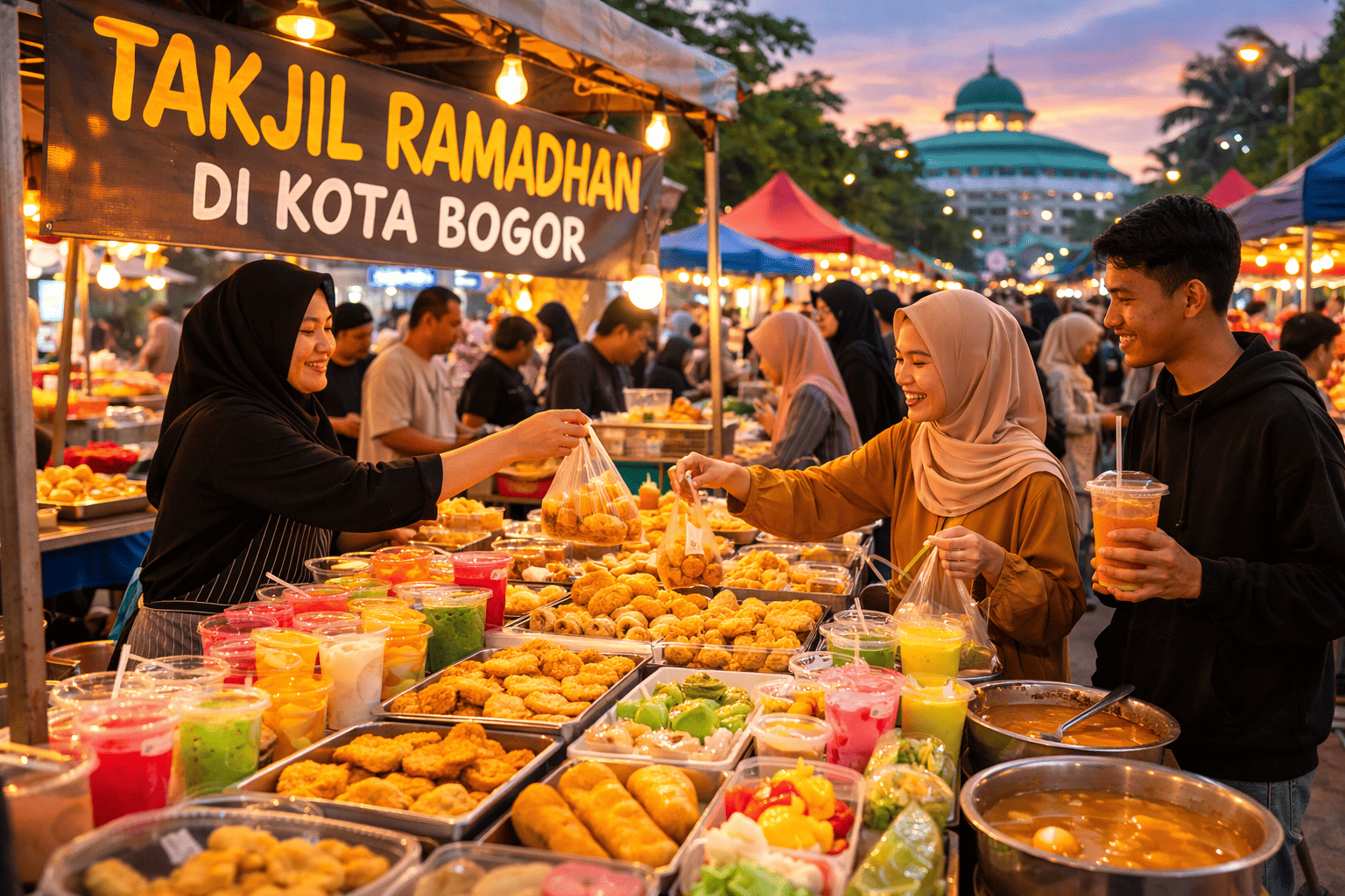7 Tempat Berburu Takjil Ramadhan di Kota Bogor, Dari Pakansari hingga Surya Kencana