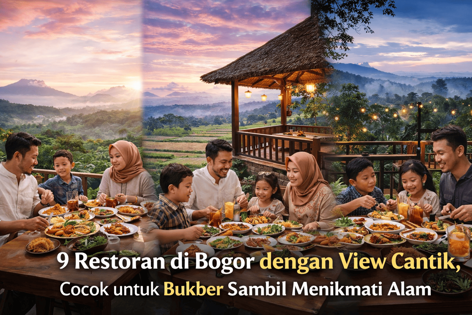 9 Restoran di Bogor dengan View Cantik, Cocok untuk Bukber Sambil Menikmati Alam
