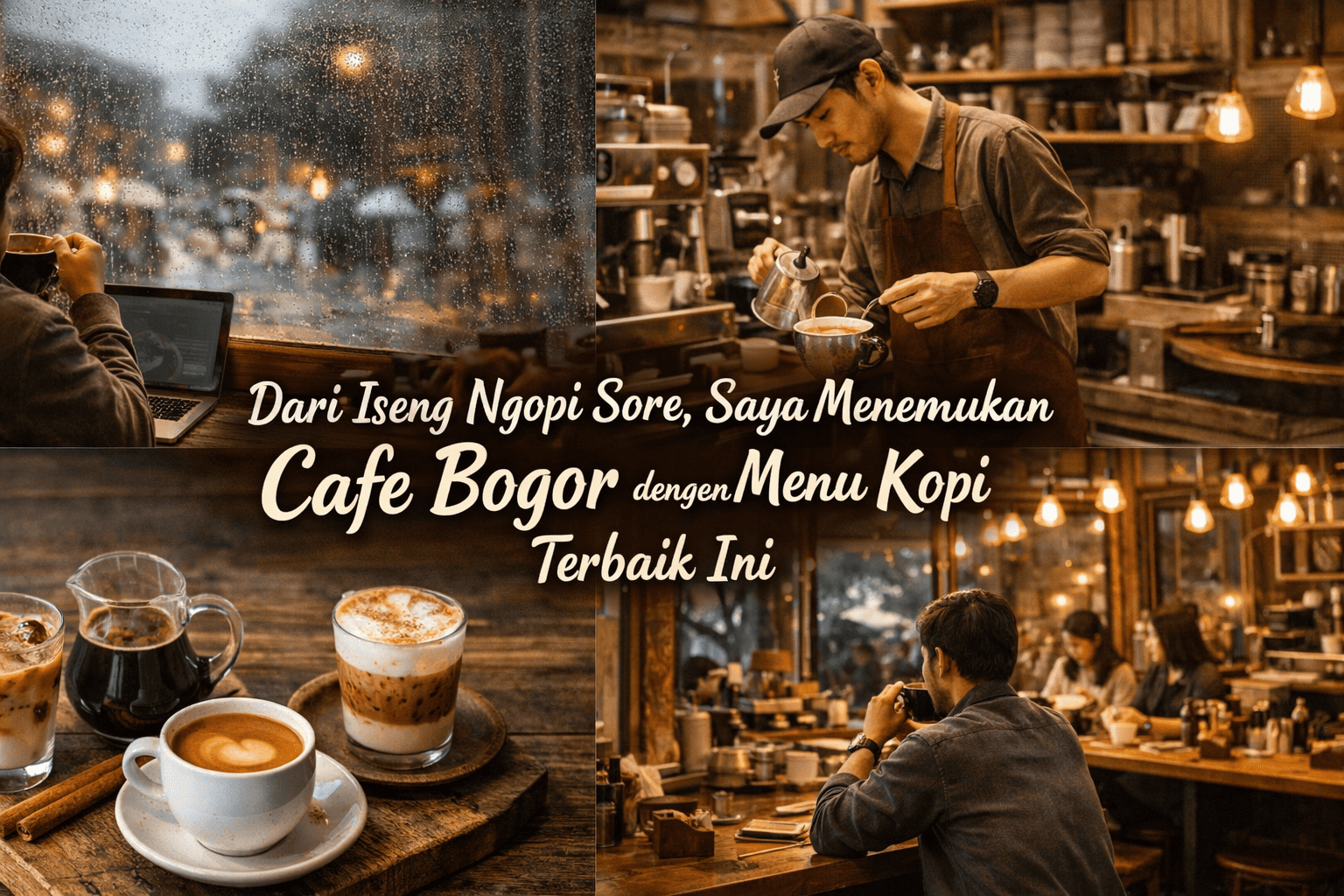 Dari Iseng Ngopi Sore, Saya Menemukan Cafe Bogor dengan Menu Kopi Terbaik Ini