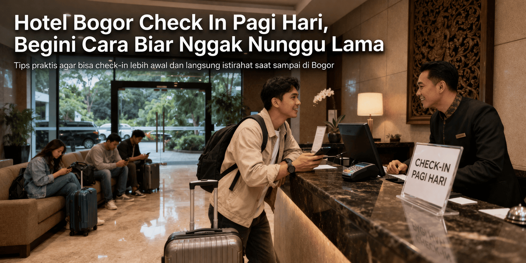 Cara Mendapatkan Hotel Bogor Check In Pagi Hari, Biar Nggak Nunggu Lama di Lobby