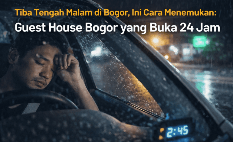Hujan, Lelah, dan Jalan Gelap: Cerita Mencari Guest House Bogor yang Buka 24 Jam