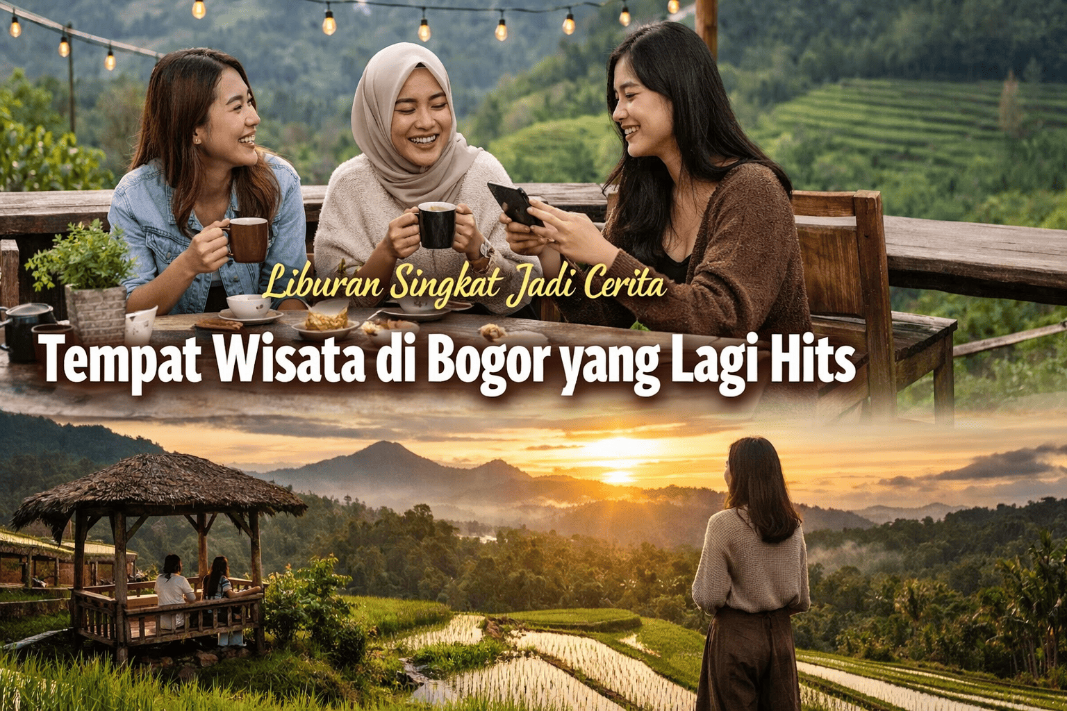 Dari Niat Healing Biasa, Berujung Jatuh Cinta di Tempat Wisata di Bogor yang Lagi Hits