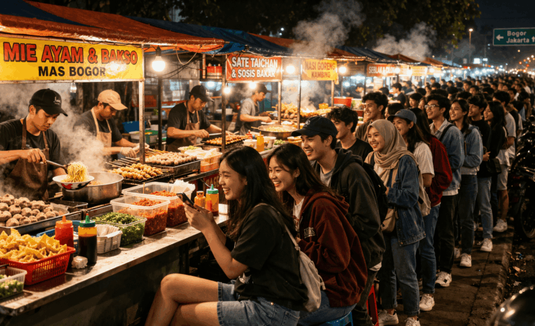 Dari Nongkrong ke Healing: Tren Kuliner Bogor yang Buka Malam Hari Semakin Digemari