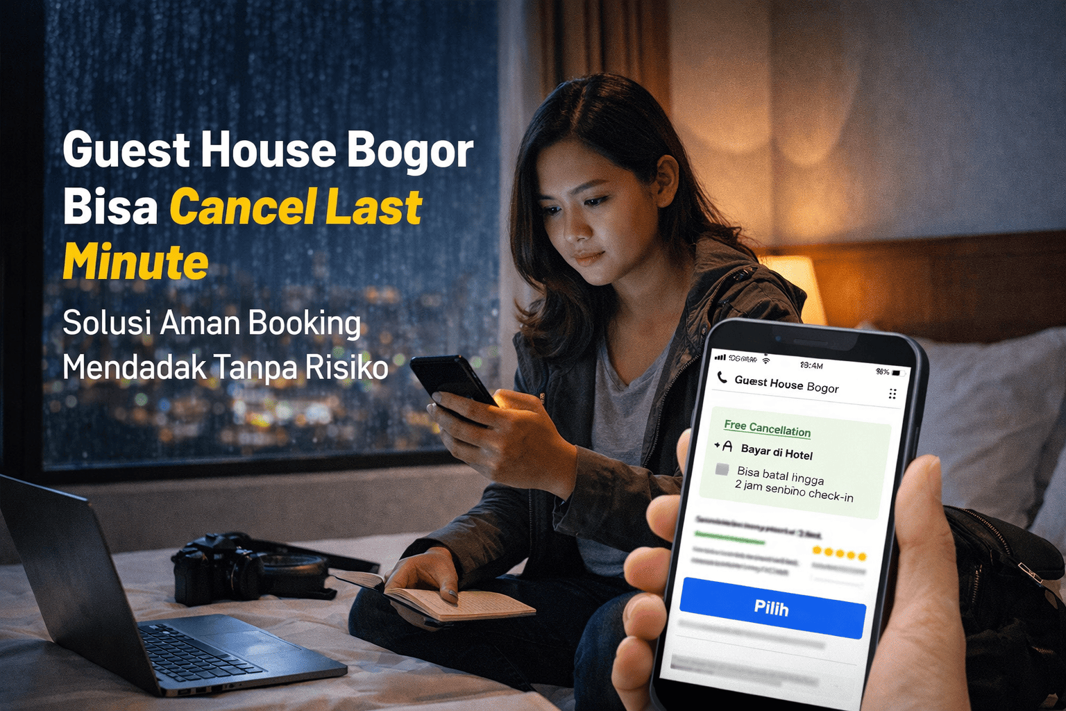 Guest House Bogor Bisa Cancel Last Minute: Solusi Aman Booking Mendadak Tanpa Risiko
