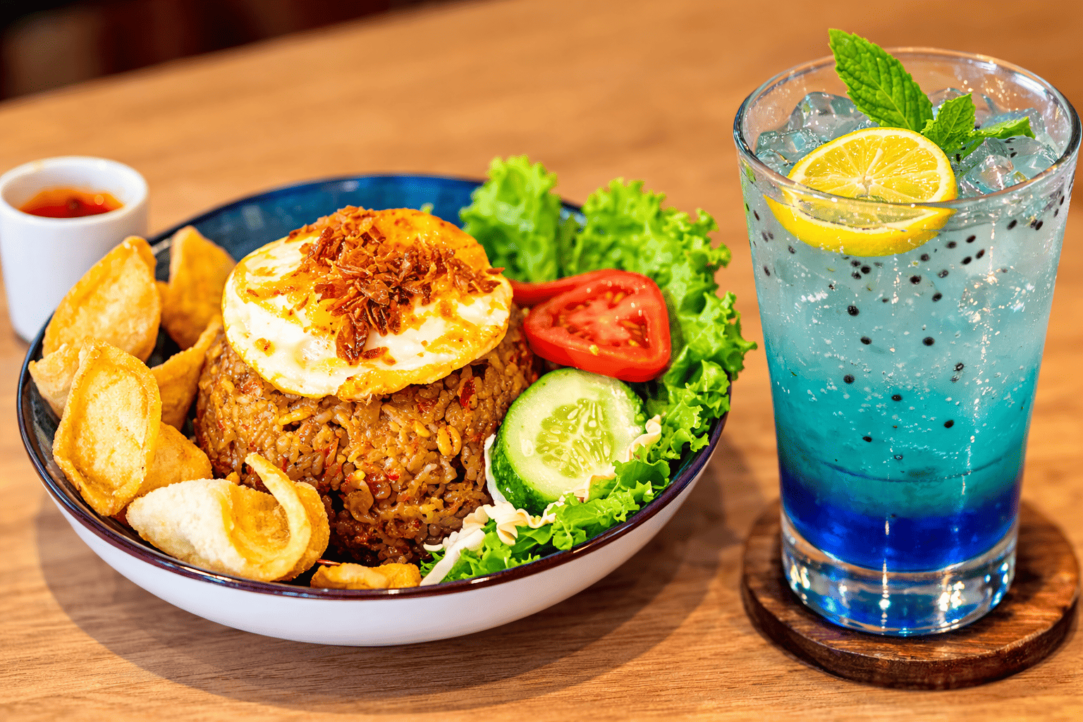 Review De Auntea Coffee n Eatery Bogor: Dari Nasi Goreng Kampung sampai Iced Mojito yang Fresh