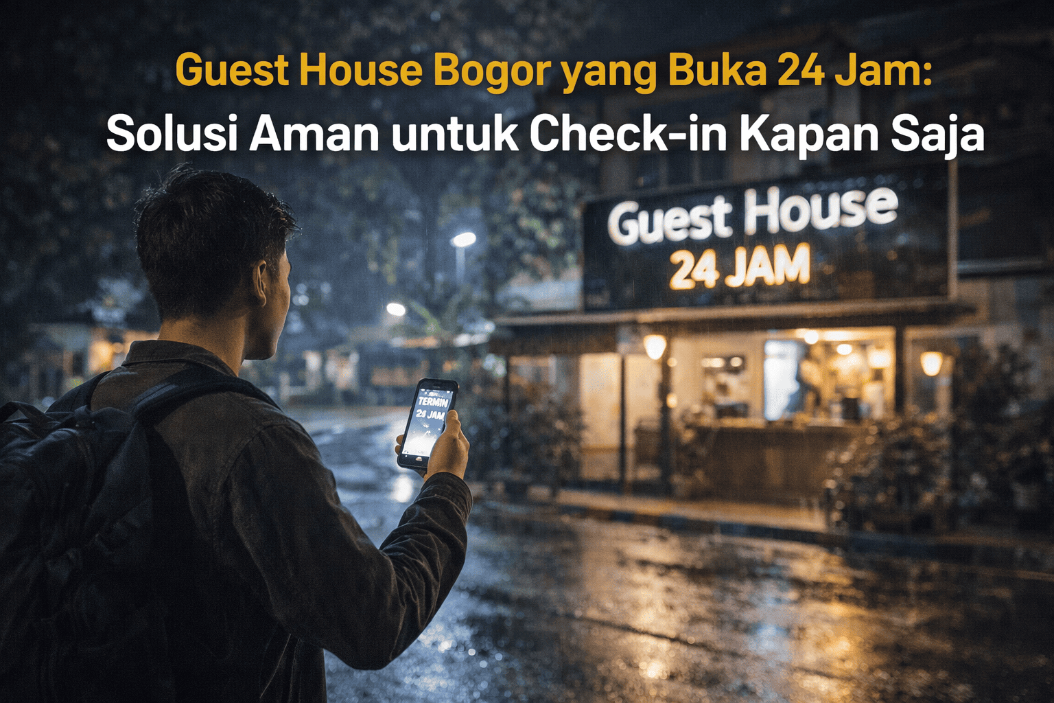 Sudah Sampai Bogor Tengah Malam, Tapi Tidak Bisa Masuk: Ini Kesalahan yang Sering Terjadi Saat Pesan Guest House