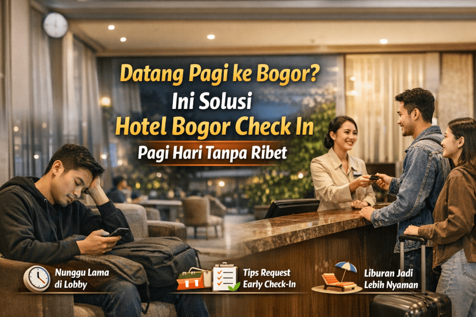 Datang Pagi ke Bogor? Ini Solusi Hotel Bogor Check In Pagi Hari Tanpa Ribet
